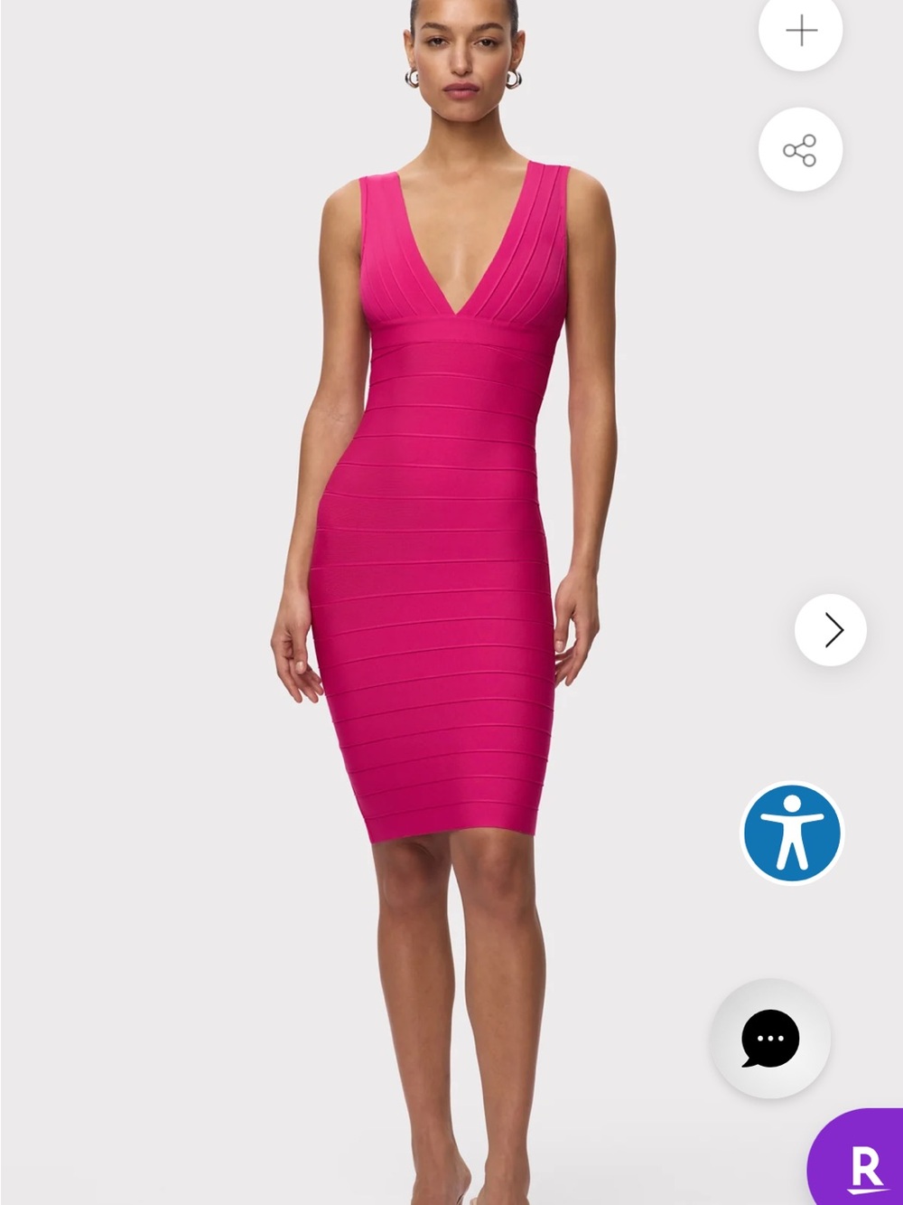 Herve Leger Backstage Dress